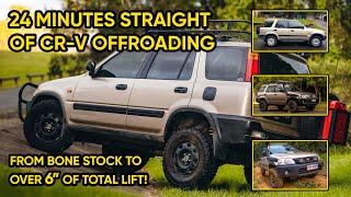 Offroad Evolution of My RD1 CR-V  - From Stock to 6" Inch Lifted! OFFOADING ONLY VIDEO!