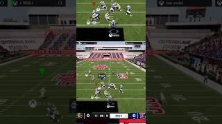 You have to use your head on Defense  Knarbles on #Twitch #Shorts #CollegeFootball25