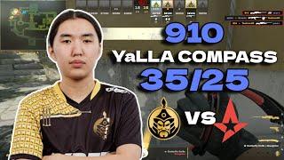 CS2 POV The MongolZ 910 (35/25) vs Astralis (Ancient) @ YaLLa Compass 2024 Semi-final