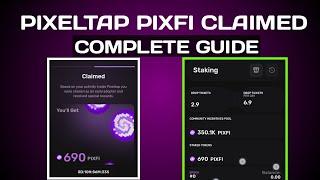 Pixeltap Pixfi Claimed | Complete Guide on How to Claim Pixfi