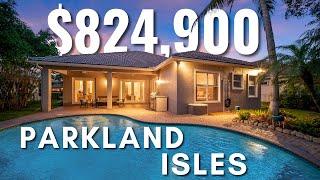 One of the ONLY Parkland Isles Home with Pool under $900,000 - 10710 NW 62nd Ct