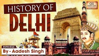 Delhi's Historic Role: Capital of Multiple Empires | Delhi Sultanate | UPSC | GS History by Aadesh