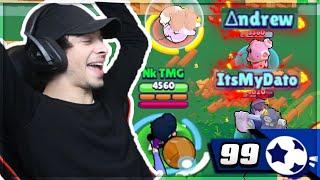 ფეხბურთი! ft. Andrew & Datuna | Brawl Stars