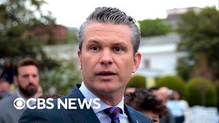 Hegseth rips "disgruntled former employees" amid new Signal chat reporting