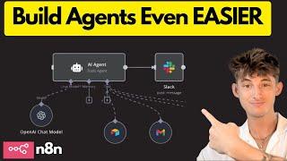 The EASIEST Way to Build AI Agents in n8n (no-code)