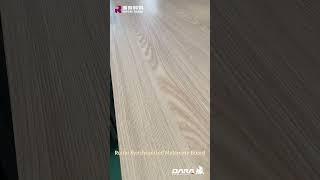 mdf with melamine, synchronized melamine mdf for furniture and decoration