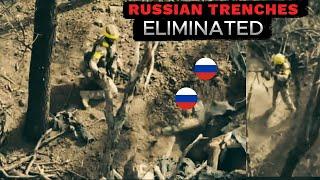 Ukrainian Forces 30th Brigade Bold Assault On Russian Positions! Cleared Russian Frontline Trenches!