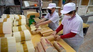 "60년전통" 재래식 국수 공장/60-year-old traditional noodle factory /korean street food