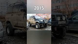 Evolution of UAZ Patriot   #trending #youtube #best #shots #oddi #offroad