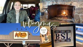 Cracker Barrel Breakfast and Finishing Christmas To Dos | Vlogmas Day 19