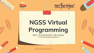 NGSS Virtual Programming | Get Outdoors Nevada