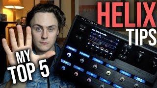 Line 6 Helix: My Top 5 Tips! | Friday Fretworks