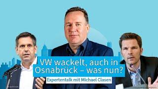 VW wackelt, auch in Osnabrück – was nun? Wirtschaftsminister Olaf Lies im Talk