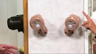 Mr Beams S/2 450 Lumen Ultra Bright Security Motion Sensor Spotlights on QVC