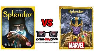 Splendor Marvel V.S. Splendor with the Game Boy Geek