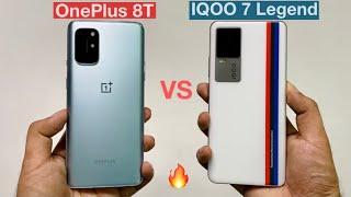 IQOO 7 Legend vs Oneplus 8T SpeedTest Comparison | Surprising Results!