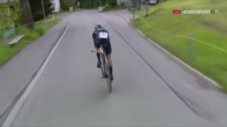 Ion Izagirre reaches insane speed on descent