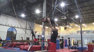 STILL RINGS WORKOUT AT SPARTAN GYMNASTICS (NOVEMBER 3, 2021)