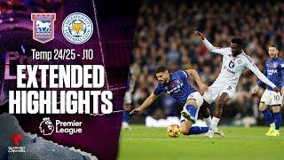 Ipswich Town vs. Leicester City | Highlights Premier League | Jornada 10 | Telemundo Deportes