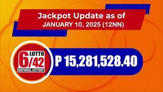 [LIVE] PCSO 2:00 PM Lotto Draw - January 10, 2025