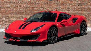2019 Ferrari 488 Pista - Rosso Corsa - Walkaround & Interior | Romans International [4K]