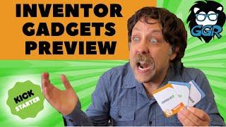 Inventor Gadgets Kickstarter Preview - A Game for Silly People