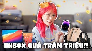 Misthy unbox quà sinh nhật trăm triệu. Fan cứng giấu tên tặng iPhone 14!? TẶNG GÌ CHO MISTHY