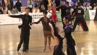 Журкин Сергей - Чернышова Нина, 1/16, Cha-cha-cha