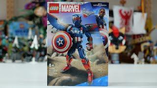 LEGO Marvel Super Heroes 76296 New Captain America Construction Figure Speed Build Review