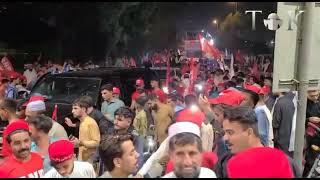 Aimal Wali Khan arrives in Karachi, heavy traffic jam on Shahrah Faisal due to ANP rally | Karachi