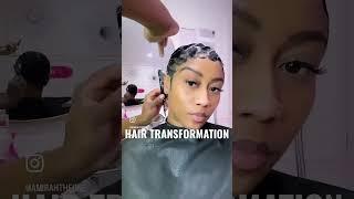 Hair transformation #pixie #fingerwaves #shorthair #adrianniedavrose #fyp #foryourpage