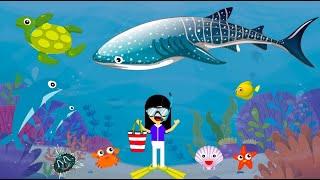 Colors in Filipino Tagalog | Sea creatures in Filipino