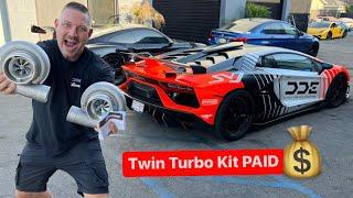 I BOUGHT A 1200 WHP TWIN TURBO KIT FOR MY LAMBORGHINI SVJ!