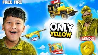 Free Fire BUT Everything Is Yellow free fire gameplay