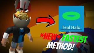 *NEW* FASTEST METHOD! How To Get TEAL HALO 2021! (Tower Of Hell Roblox)