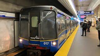 Happy New Year- TransLink Skytrain 1985 UTDC mk 1 #017 on Expo line