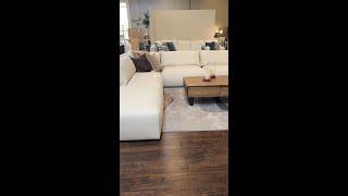 Come Spill Test Our Crypton Iris Sectional to See How Stain Resistant It Is!  | Living Spaces