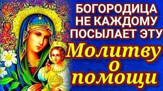 Богородица не каждому посылает эту молитву. Она хочет помочь и вам, и вашим детям, родным и близким.
