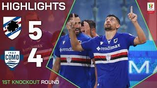 SAMPDORIA-COMO 5-4 (AP) | HIGHLIGHTS | Blucerchiati are through! | Coppa Italia Frecciarossa 2024/25