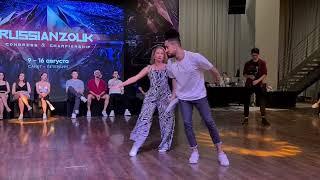 Vitor Veil & Anna Kondryukova. JnJ Advanced. Russian Zouk Congress & Championship 2023 | Zouk Dance