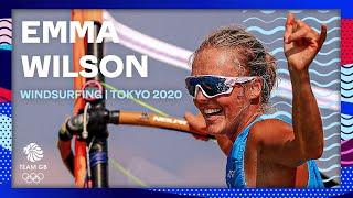 WINDSURFING BRONZE for Emma Wilson on OLYMPIC DEBUT | Tokyo 2020 Olympic Games | Medal Moments