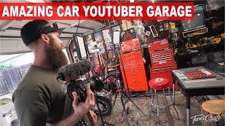 Amazing Car YouTuber Garage and BMW E30 Drive!  ft. Blake