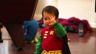 Ching Yee is having fun at a birthday party (Goodenough College)