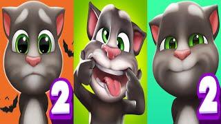 My Talking Tom2 vs My Talking Tom vs My Talking Tom2 Andriod Gameplay ios Tom Rainbow Gameply Ep3853