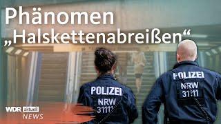 Polizei rät, Schmuck verdeckt zu tragen: Kriminalität am Ebertplatz in Köln | WDR Aktuelle Stunde