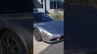 silver nsx has a secret tucked away in the bay #acura #honda #jdm #vtec #modified #boost #custom