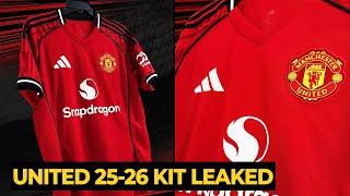CLOSE-UPS: Manchester United 2025-26 Home Kit Leaked | Man Utd News