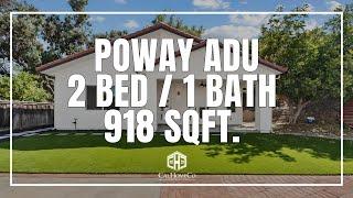 Poway San Diego ADU Walkthrough | 2 Bed / 1 Bath #CalHomeCoConstruction