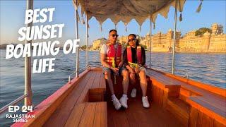 Ep24 Lake Pichhola Udaipur I Best Private Boating Experience I Relaxing Video