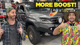 MUST DO 4X4 MODS and BOOSTING our AMAROK // WORLDS BEST 4X4 BUILD [Amarok EP3]